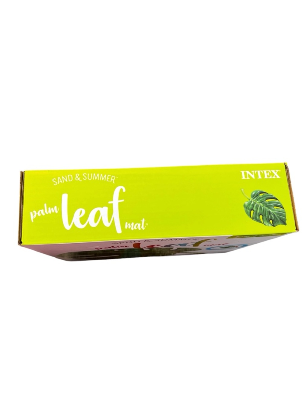Intex Palm Leaf Pool Float Inflatable Mat Raft Large 81” x 52” - Picture 8 of 11